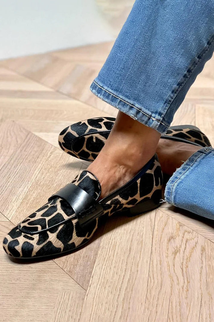 Marjorie | Leopard Print Loafer