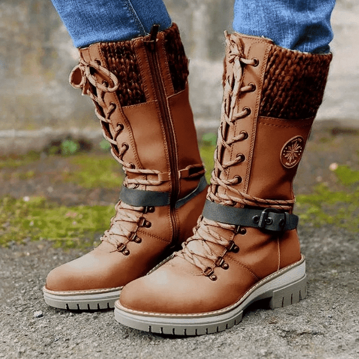 Arctica | Frostluxe Winter Lace-Up Boots