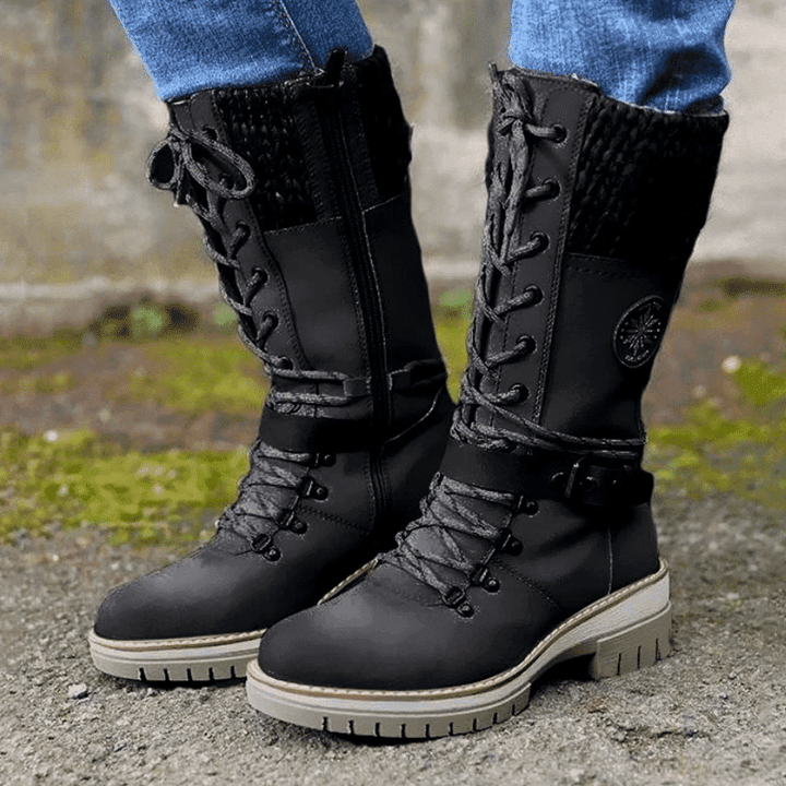 Arctica | Frostluxe Winter Lace-Up Boots