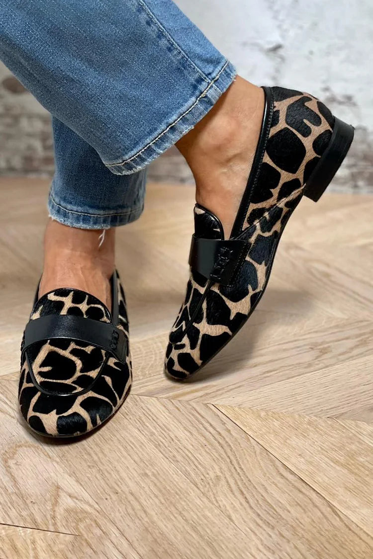 Marjorie | Leopard Print Loafer