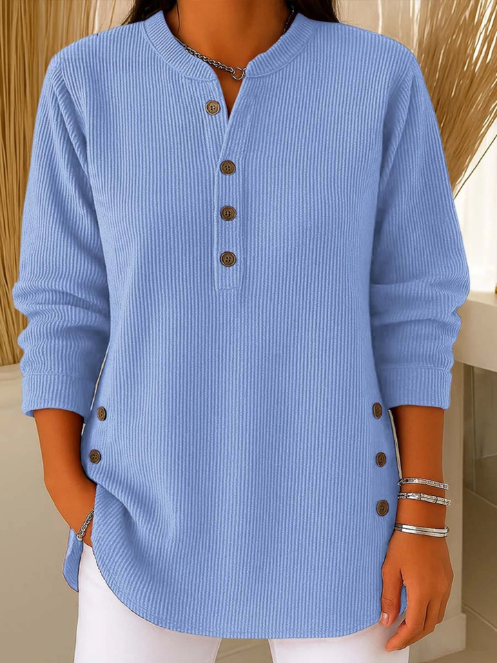 Eden - Button Henley Tunic