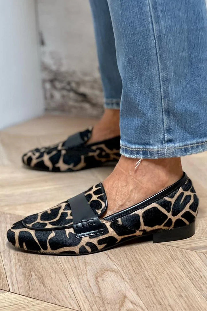 Marjorie | Leopard Print Loafer