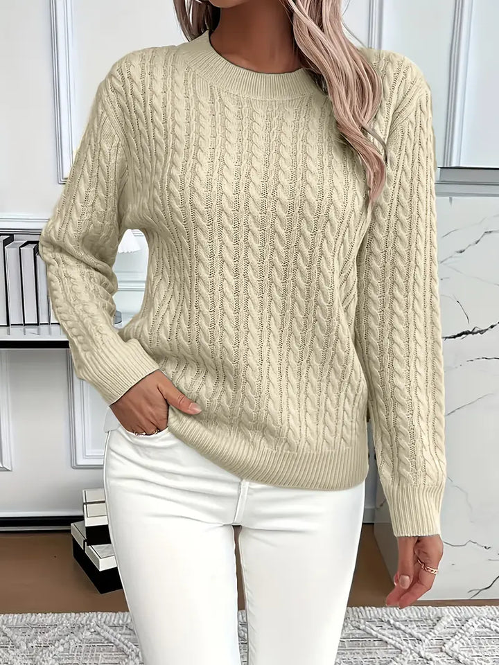 Evelyn - Cable Knit Sweater