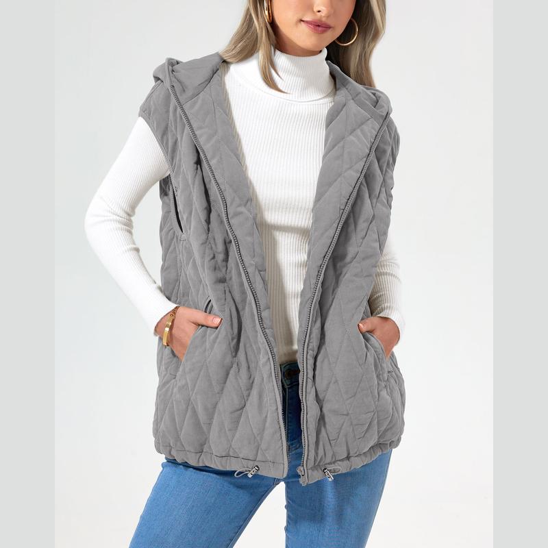 LIAM™ - Cozy Sleeveless Hooded Winter Coat with Pockets