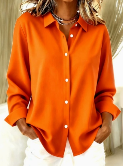 Aurelie - Elegant Button Blouse