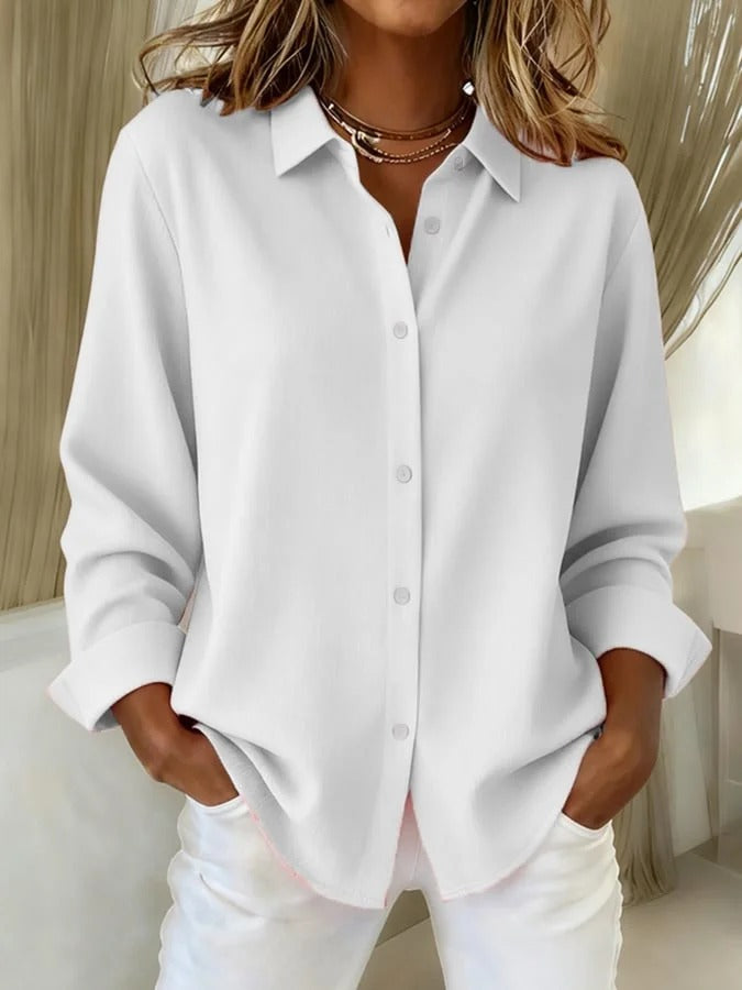 Aurelie - Elegant Button Blouse