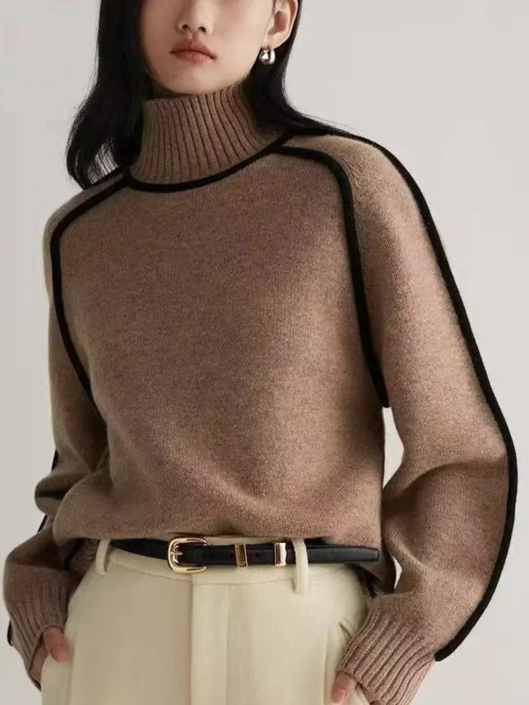 Clarisse - Elegant Turtleneck sweater
