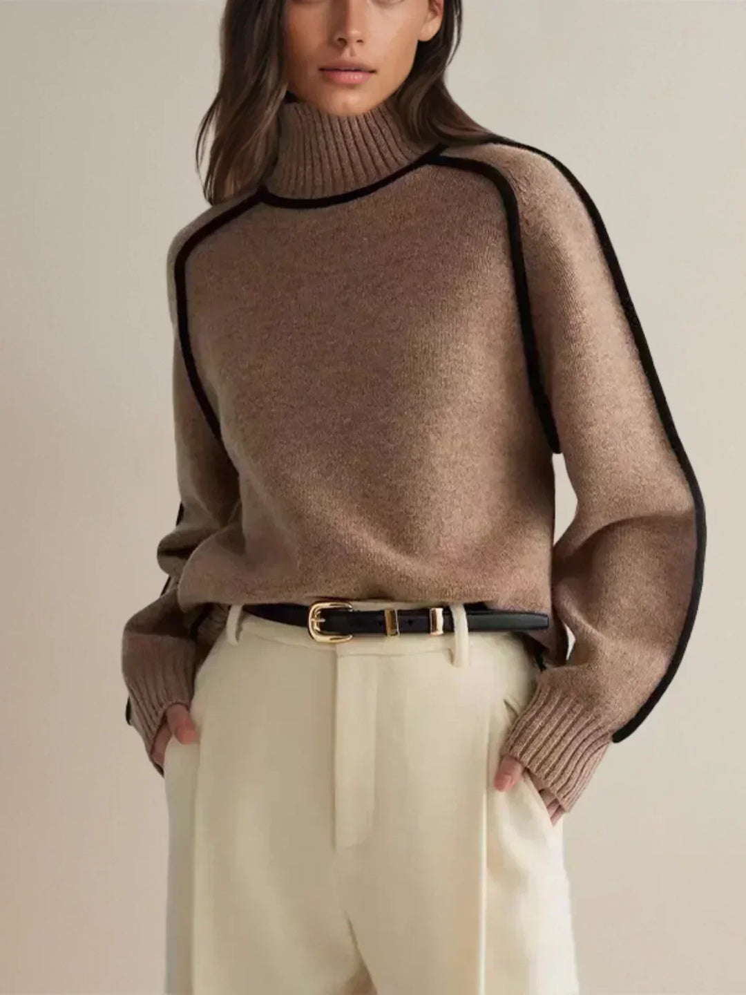 Clarisse - Elegant Turtleneck sweater