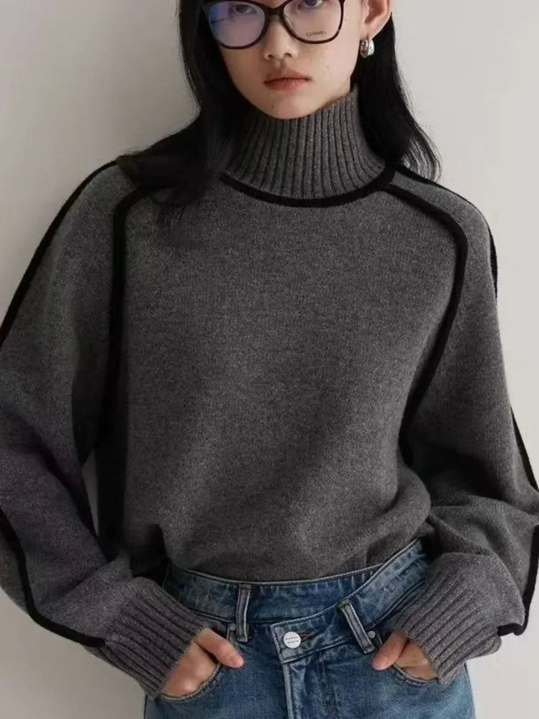 Clarisse - Elegant Turtleneck sweater