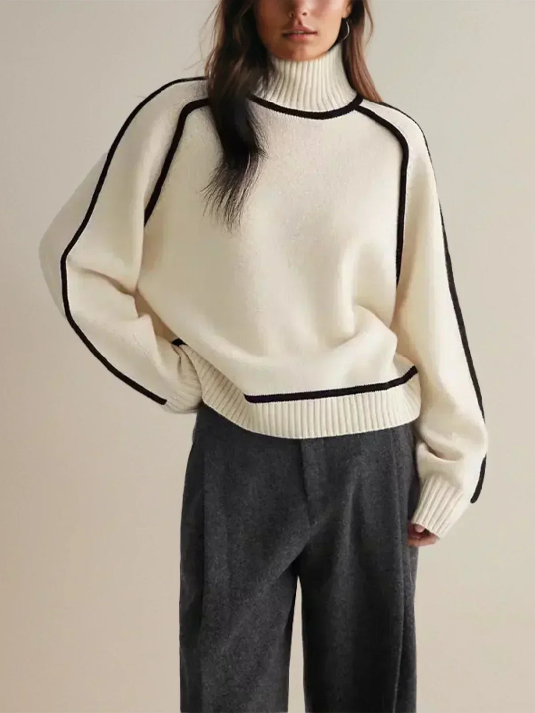 Clarisse - Elegant Turtleneck sweater