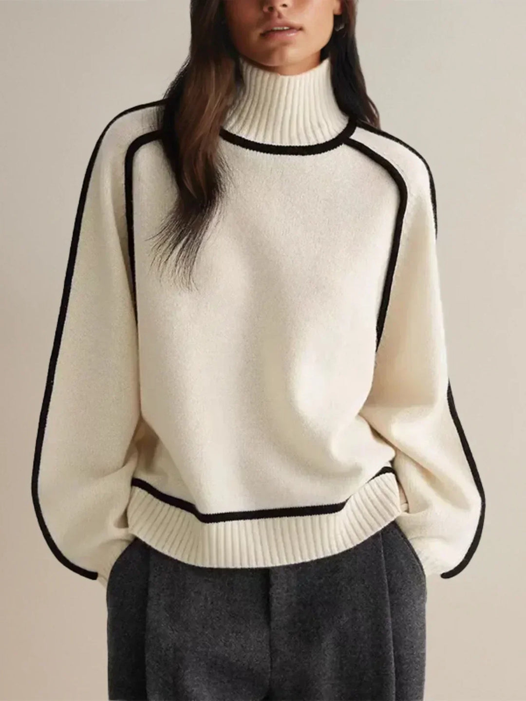 Clarisse - Elegant Turtleneck sweater