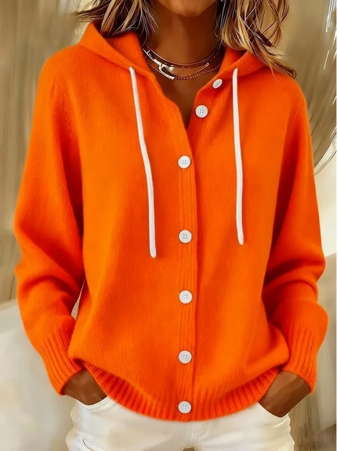 Melanie - Cozy Button Cardigan