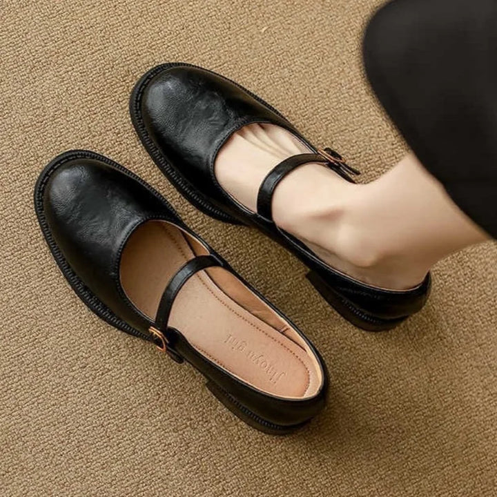 Beatrice | Classic Leather Mary Janes