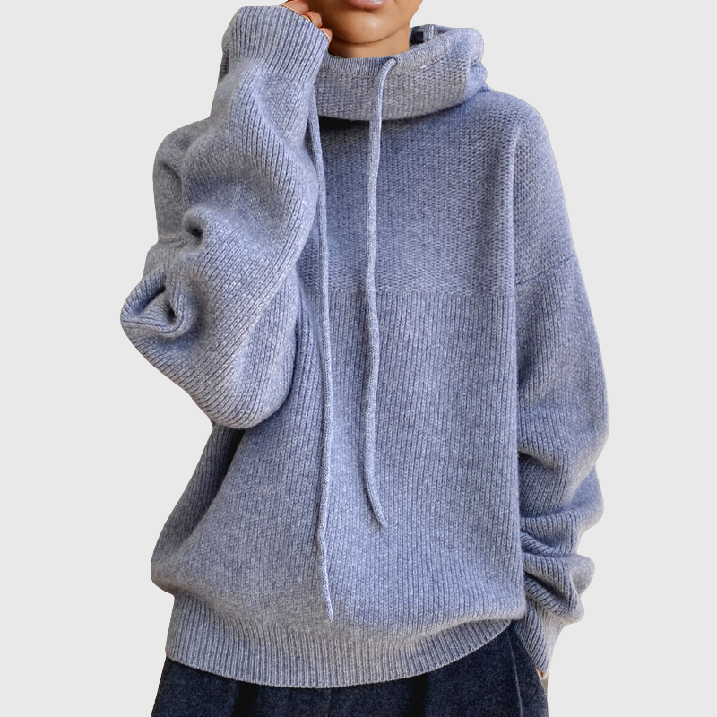 Thea | Turtleneck Hoodie