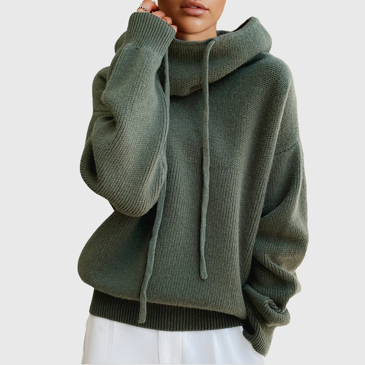 Thea - Turtleneck Hoodie