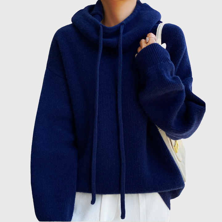 Thea - Turtleneck Hoodie